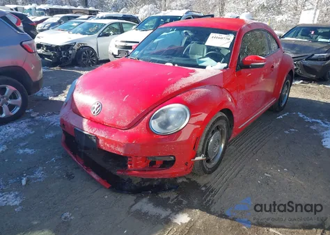 2013 Volkswagen Beetle из США, поврежденный, VIN 3VWJP7AT7DM607966